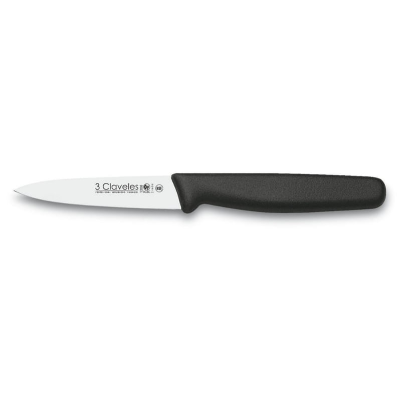 Cuchillo Verduras Inox. M/polip. 9cm #1208 3 Claveles
