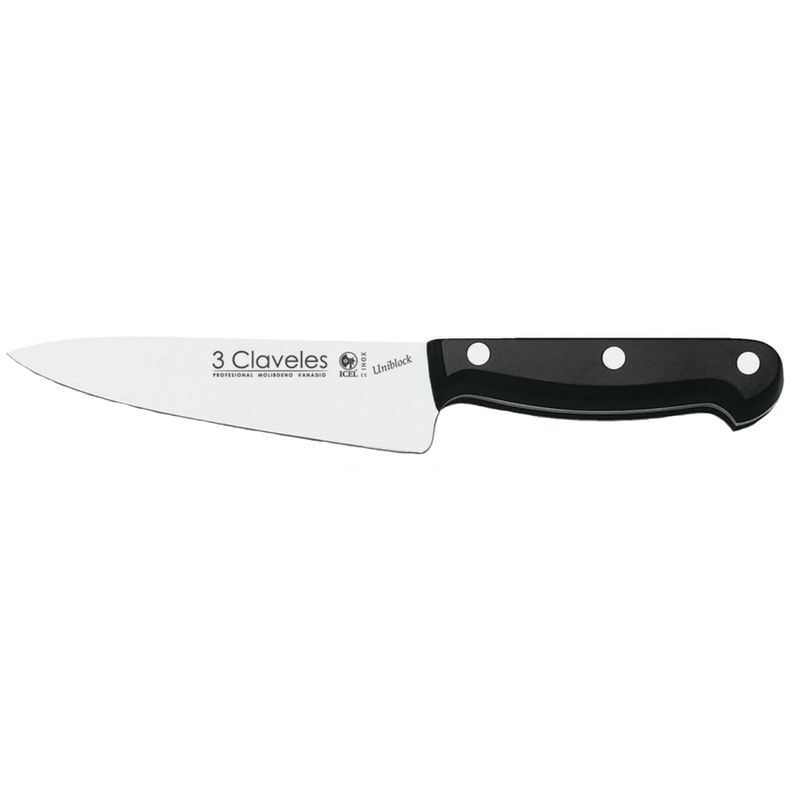 Cuchillo Cocinero Inox/unibl 30cm #1166 3 Claveles