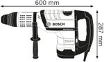 Martillo Rompedor 1700W 11.5KG GBH12-52D Bosch