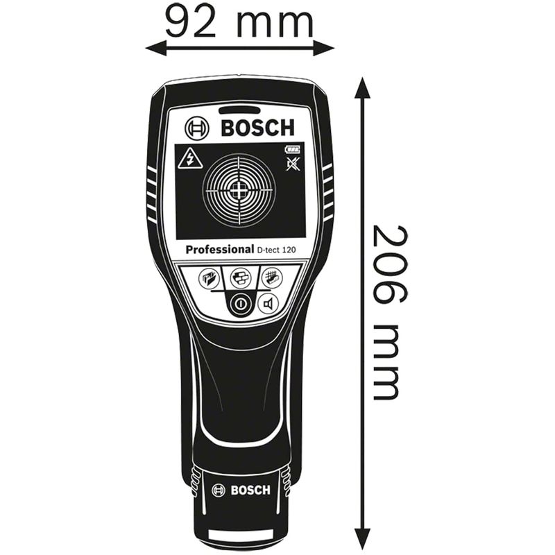 Detector de Metal D-TECT 120 #8130 Bosch