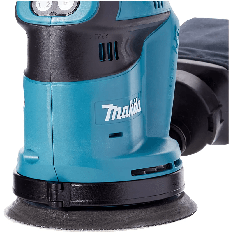 Makita DBO180RFE Lijadora Rotorbital 125mm 18V 3.0Ah