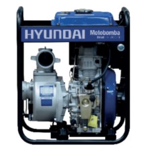 Motobomba Diesel 3''X3'' Partida Eléctrica Agua Limpia Hyundai