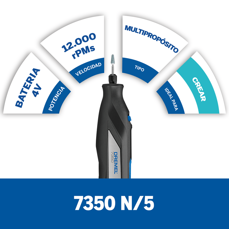 Herramienta-Multiproposito-Inalambrica-7350-con-adaptador-USB-Dremel