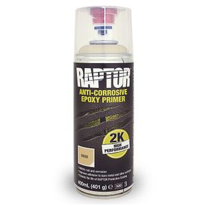 Spray de Revestimiento Protector Blanco 2K de 400 ml Raptor
