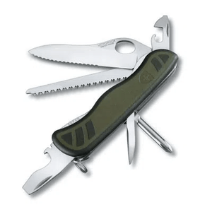 Navaja del Soldado Suizo 08 color Verde/Negro Victorinox